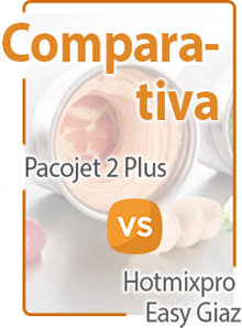 Comparativa entre Pacojet y Hotmixpro Easy Giaz