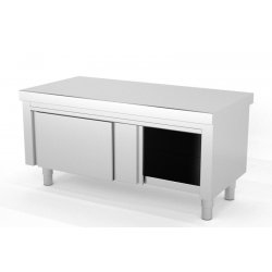 Mueble neutro central con puertas correderas - Fondo 600 - Dimensiones: 1800x600x600 mm