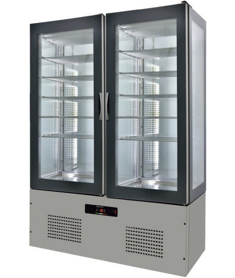 Armario expositor para chocolate 1250x660x1960 SFL12-4