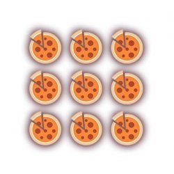 Horno de pizza profesional a gas de alto rendimiento con triple quemador. 9 pizzas de 30cm Ø G9