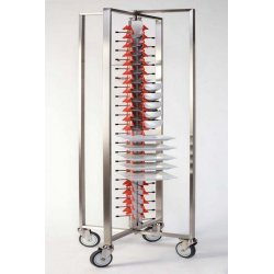 Porta platos de carro para 84 platos Heavy Duty plegable