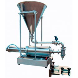 Dosificadora volumétrica de sobremesa Maxitop 300-5600 cc con tolva 30 Lt -