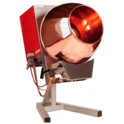 Grageadora para caramelizar garrapiñadas + inverter + soplador de 20 Kg en cobre
