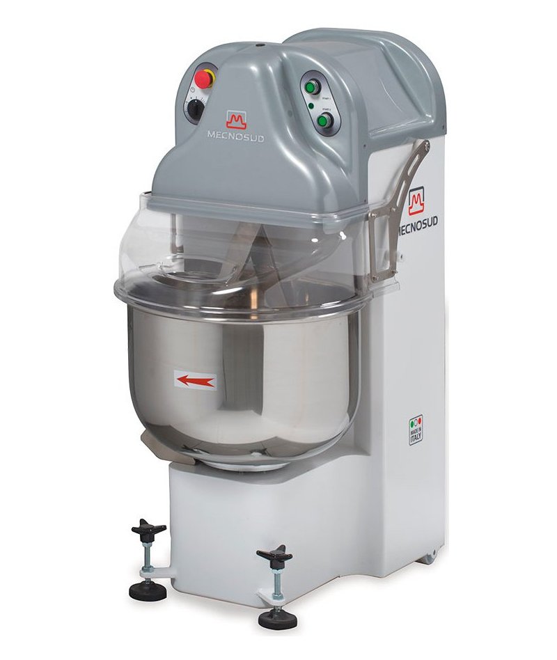Amasadora de brazos BE50D de 45 Kg con 2 velocidades