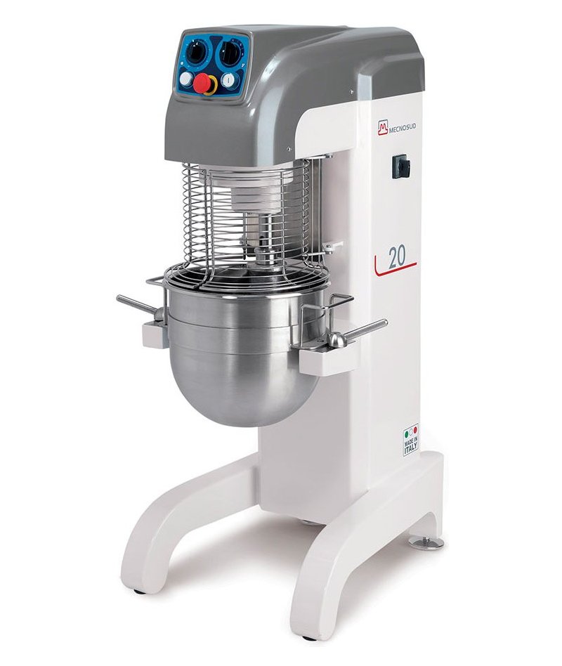 Amasadora planetaria de pie MX20P 20 Lt con variador de velocidad