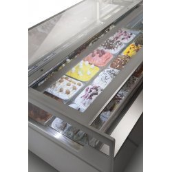 Vitrina suspendida para heladería y pastelería Tiffany