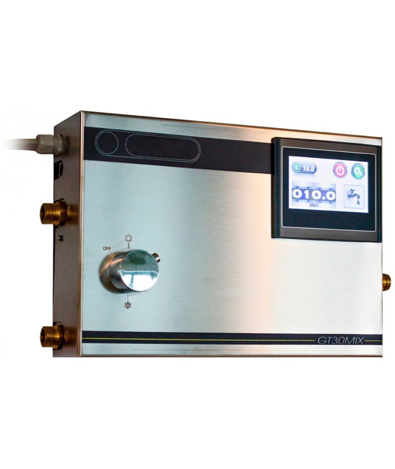 Dosificador de agua cuentalitros con mezclador de temperatura hasta 85º C VORTEX SGT30 MIX