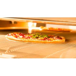 Horno para pizza de cinta estático OEM TL105L/2 LCD Digital cinta 50 cm