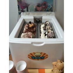 Vitrina de sobremesa para helados TCOMPACT