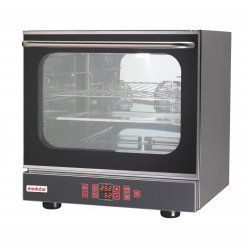 Horno a convección programable para pastelería 4 bandejas