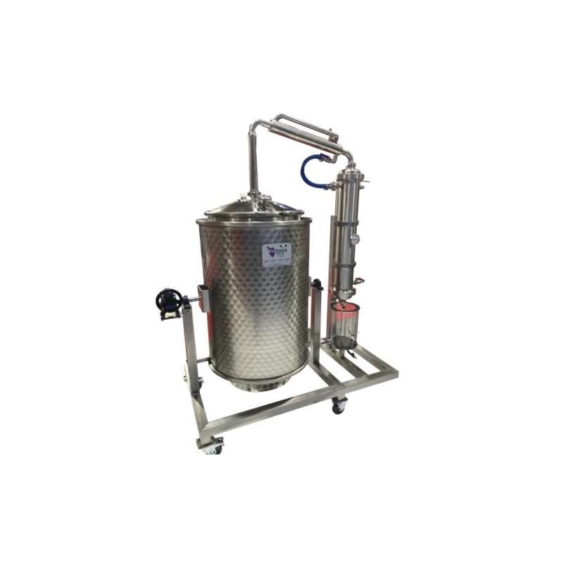 Extractor destilador de aceites esenciales para plantas, hierbas y flores  de 12 lt. PLUS
