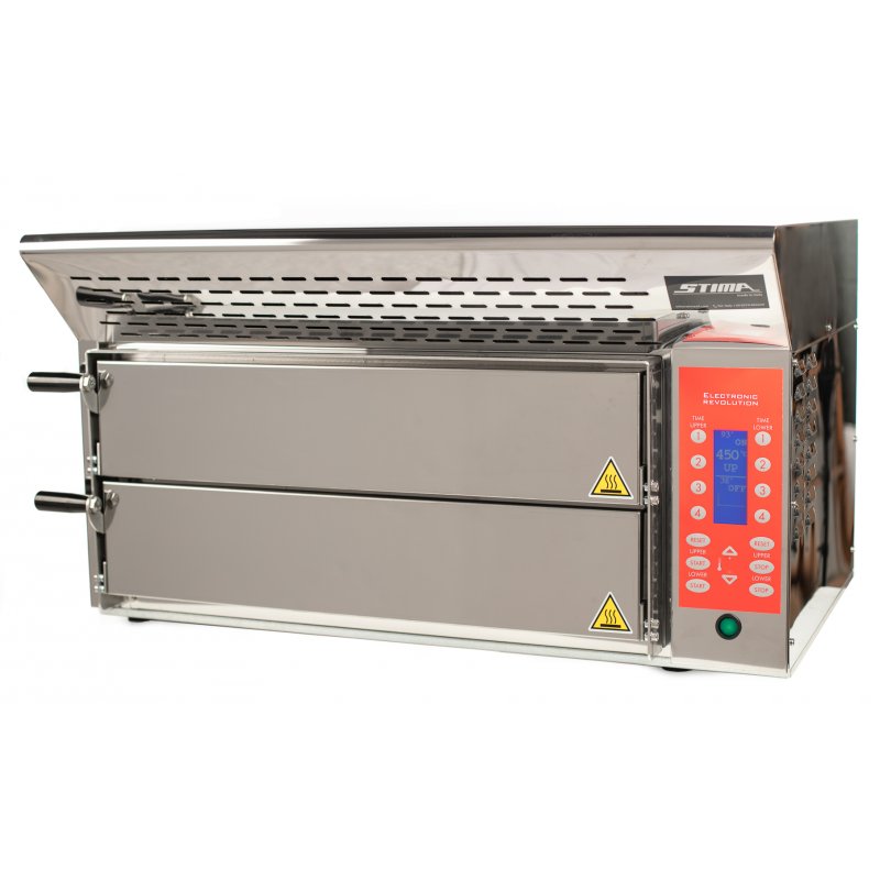 Horno para pizza sin salida de humos Stima VP2 Revolution XL