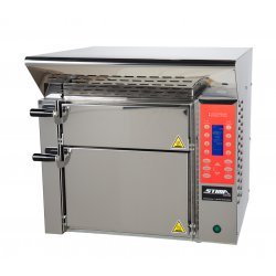 Horno para pizza compacto programable con campana y filtro - Stima VP Chef