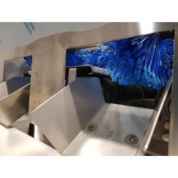 Máquina desespinadora para higos chumbos, opuntia, nopal, fichi d'india, tuna. Producción 600-1000- 2000 KG/H