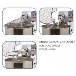 Amasadora de horquilla FOX 80 Kg Automática