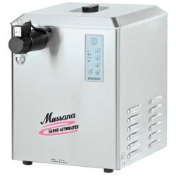 Montadora de nata 12 litros Mussana Grande Trifásica con porcionado y lavado automático