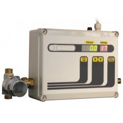 Dosificador de agua cuentalitros con valvula mezcladora SEA30MIX. Temperatura máxima 65ºC