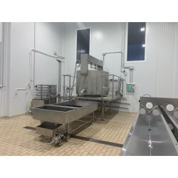 Cubas de cuajar con cuba doble cero a vapor de 3.000 litros