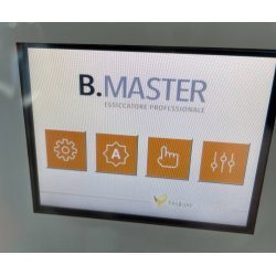 Deshidratador industrial BioMast Base de 40 bandejas 70x50 con control de humedad y pantalla táctil programable