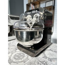 Miss Baker PRO XL Inox Limited Edition Negro Onice con cuba de 20 litros/6-8 Kg. Amasadora de brazos gemelos