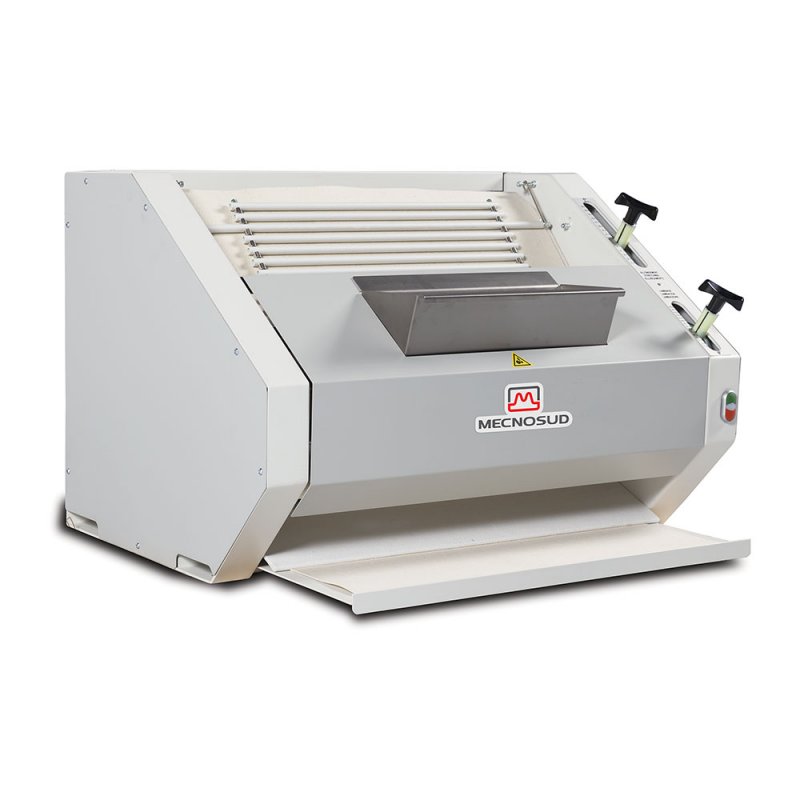 Formadora de barras de pan baguette  con 3 rodillos FA2003T. Para baguette hasta 80 cm.