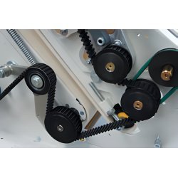 Formadora de barras de pan baguette  con 3 rodillos FA2003T. Para baguette hasta 80 cm.