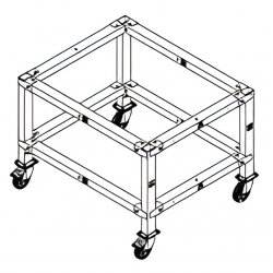 Soporte abierto para horno OEM VALIDO con ruedas regulables hasta 32,5cm