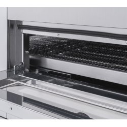 Horno de pizza de cinta o túnel eléctrico Prismafood C80  con pantalla táctil