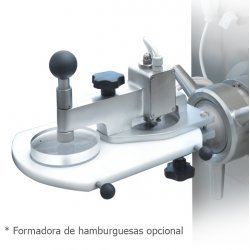 Embutidora hidráulica vertical SF 45 litros con activación por rodilla