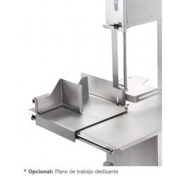 Sierra de cinta SO 3100 INOX FS con soporte