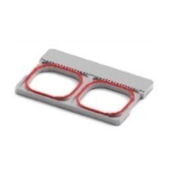 Molde doble - 2 bandejas. Dimensiones:180 x 180 mm