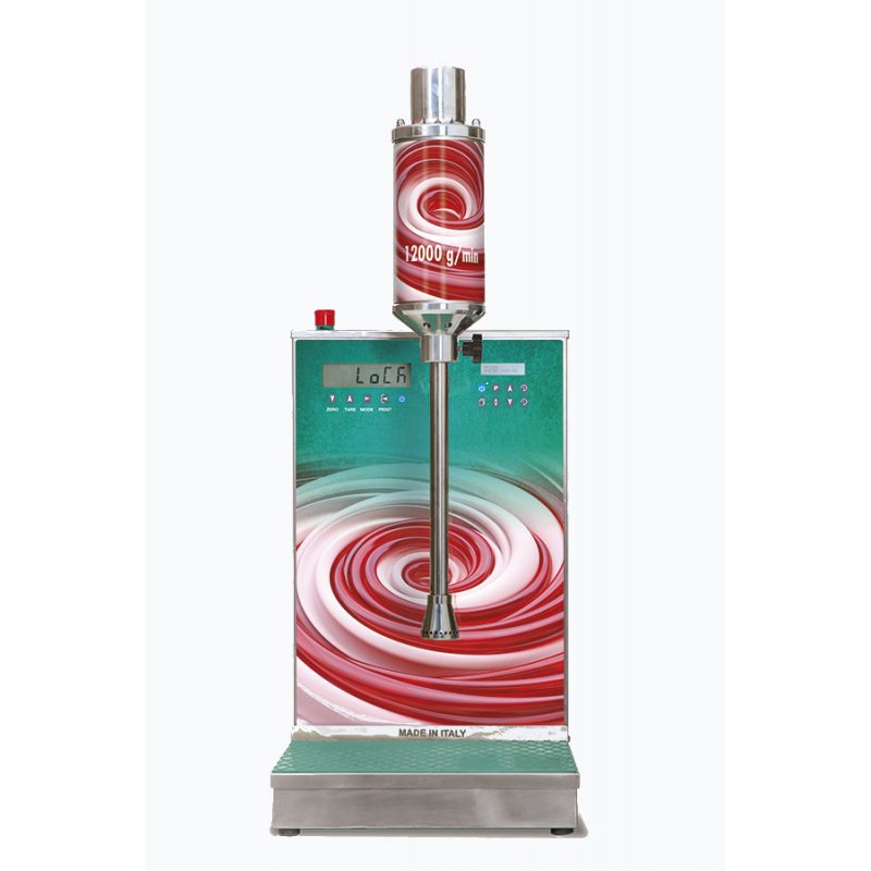 Emulsionador y homogeneizador con balanza incorporada