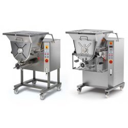 Picadora de carne automática profesional C/E 900 con mezclador y opción de elevador
