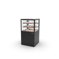 Vitrina Integra refrigerada negra IN60/50-110G con sistema Grab & Go y 2 estantes