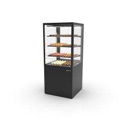 Vitrina refrigerada Integra IN60/80-140H -B- negra con control de humedad para quesos y productos delicados
