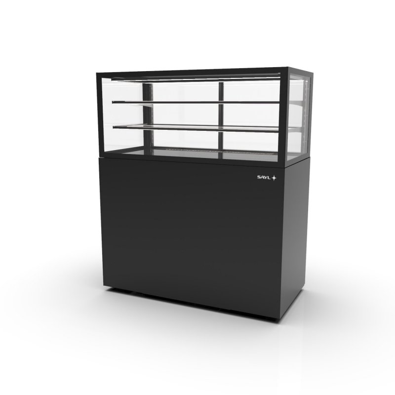 Vitrina neutra negra IN120/50-140N -B- | Compacta, alta visibilidad y profesional Vitrina neutra negra IN120/50-140N -B- | Compacta, alta visibilidad y profesional