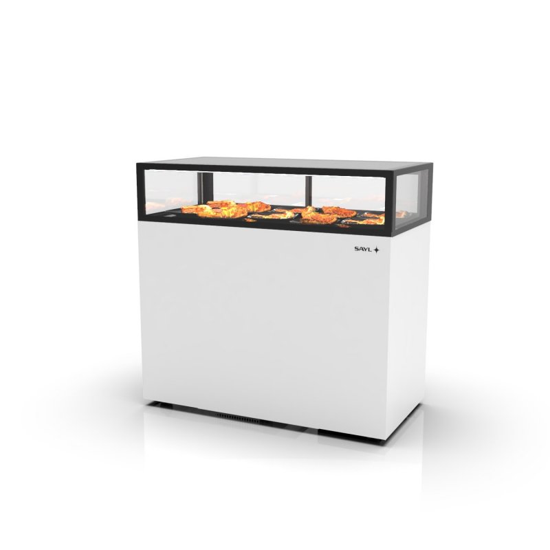 Vitrina calor seco IN120/20-115C blanca | Visibilidad, control táctil y diseño premium Vitrina calor seco IN120/20-115C blanca | Visibilidad, control táctil y diseño premium