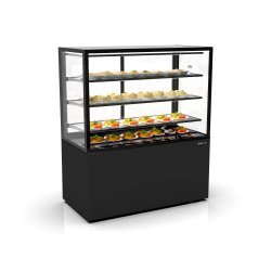 Vitrina calor seco IN120/80-140C -B- negra | Exposición impecable y diseño premium