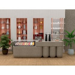 Vitrina Drop-In refrigerada DP60-80G | Alta visibilidad, LED y sistema Grab & Go