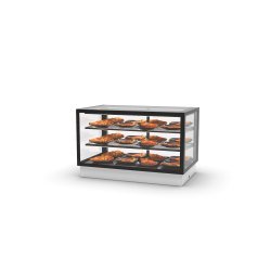 Vitrina Drop-In blanca DP100-50C Integra | Calor seco, alta visibilidad y eficiencia para productos calientes