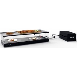 Vitrina refrigerada sobremostrador negra Logic Tapas VTLG4GRP| grupo remoto para 4 bandejas GN 1/3