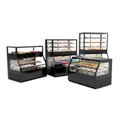 Vitrina Combi COF8AF refrigerada con 4 estantes regulables y puertas correderas