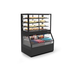 Vitrina Combi COF8AN refrigerada modular con sistema Grab & Go y 1 estante regulable