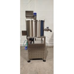 Tanque de fusión con calentamiento y refrigeración por compresor frigorífico de 25 litros