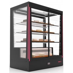 Vitrina expositora refrigerada Sayl Pak PAK-RCA para hostelería con acceso frontal y estantes LED regulables