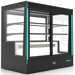 Vitrina refrigerada Sayl Compak CPAK-RAA compacta para hostelería con frío ventilado y estantes iluminados LED