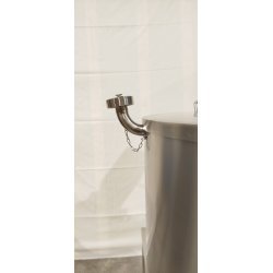 Pasteurizador de leche con brazo inclinado y refrigeración por gas Scovali SCPABI-R