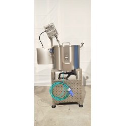 Pasteurizador de leche con brazo inclinado y refrigeración por gas Scovali SCPABI-R