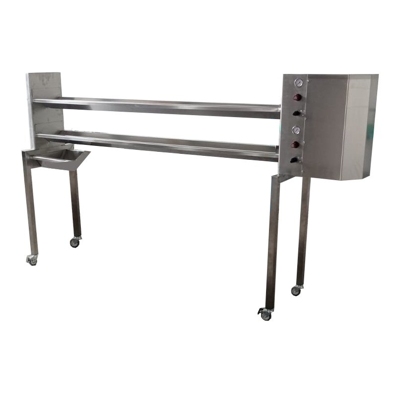 Prensa horizontal para queso de acero inoxidable con 2 pistones neumáticos Scovali SCPH-2EV Prensa horizontal para queso de acero inoxidable con 2 pistones neumáticos Scovali SCPH-2EV