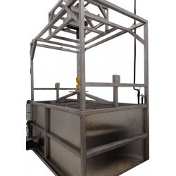 Sistema de salado de queso con elevación Scovali SCSA-C